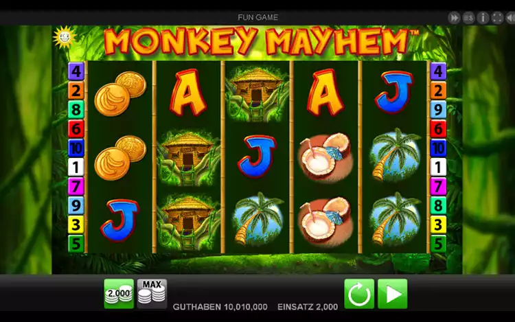 Monkey Mayhem - Game Graphics