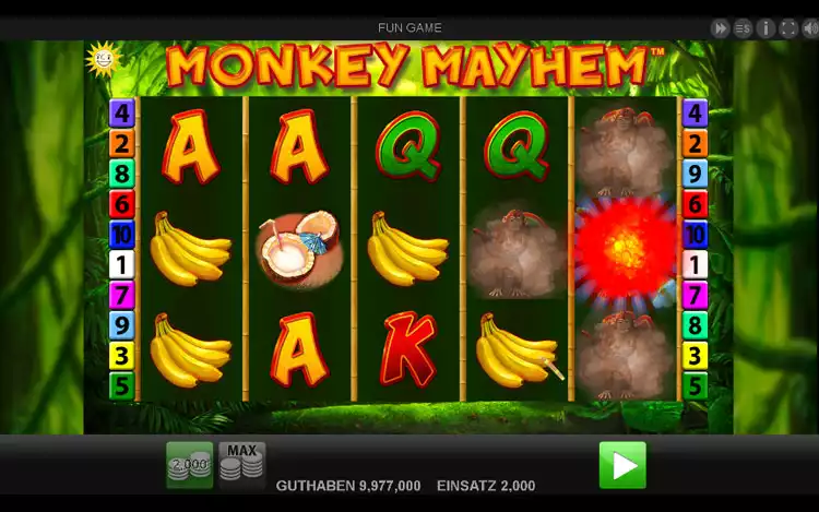 Monkey Mayhem - Barrel Feature