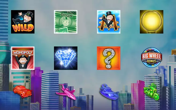 Monopoly 250k slot - Symbol Assets