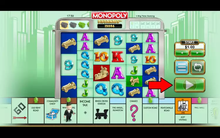 Monopoly Megaways Step 3