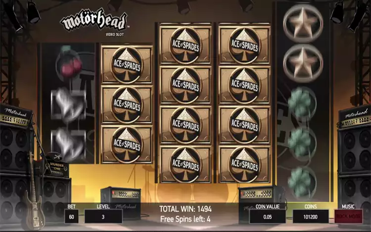 MotorHead - Free Spins Feature