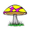 Secret Garden slot - Toadstool Symbol