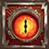 Double Dragons - Orange Dragon Eye Symbol