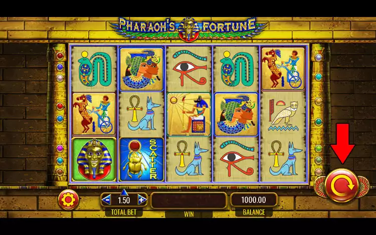 Pharaoh's Fortune - Step 3