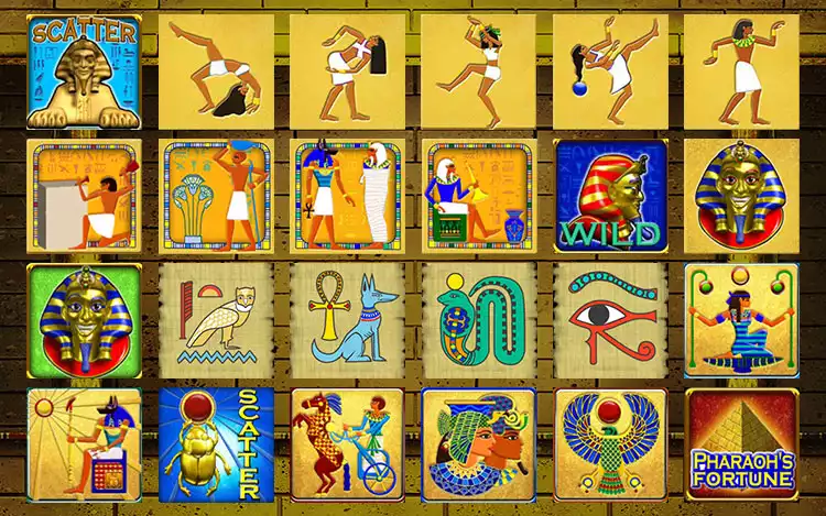 Pharaoh's Fortune - Symbols