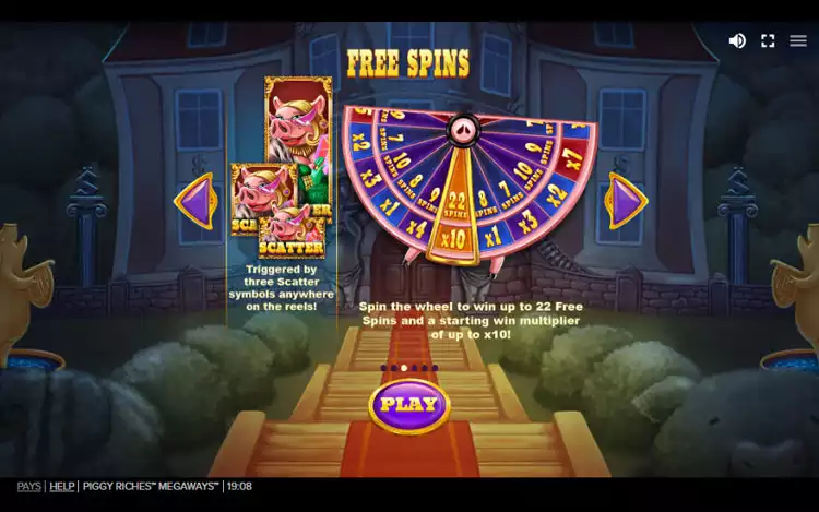 Piggy Riches Megaways - Free Spins