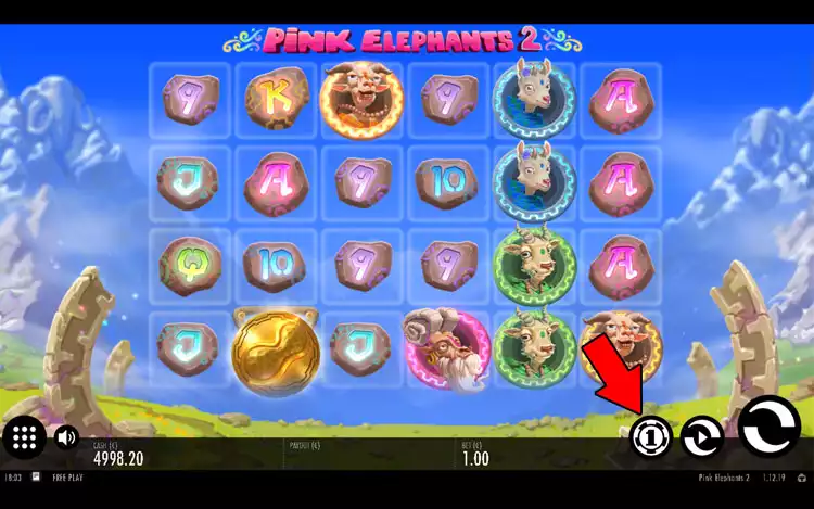 Pink Elephants 2 slot - Step 2
