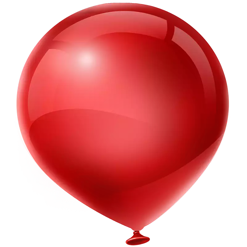 Pop - Red Balloon Symbol