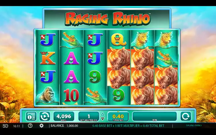 Raging Rhino - Game Graphics