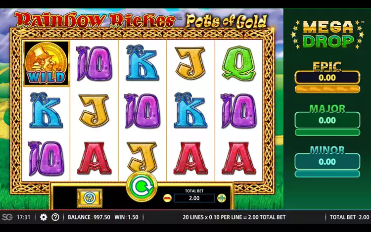 Rainbow Riches Pots of Gold - Step 1