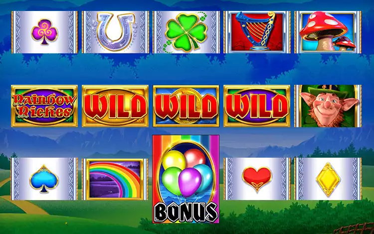 Rainbow Riches Reels of Gold - All Symbols