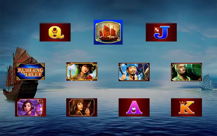 Red Flag Fleet Slot - Symbol Assets