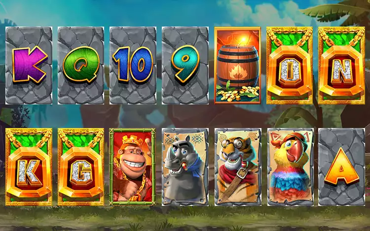 Return of Kong Megaways - All Symbols