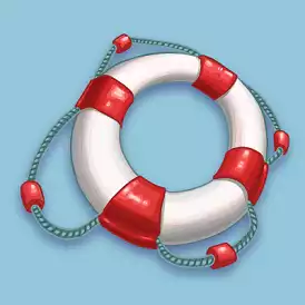 Fishin Frenzy - Life-ring Symbol