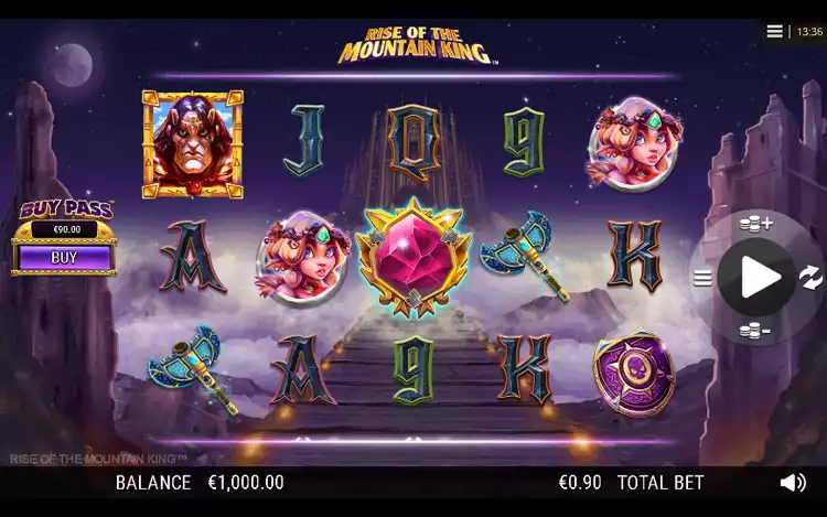 Rise of The Mountain King - Game Control