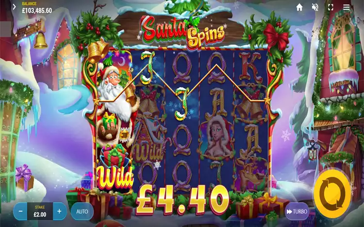 Santa Spin - Step Win