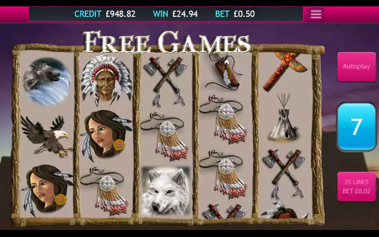 Shamans Dream Free Spins