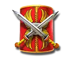 Slingo Centurion - Swords and Shield Symbol