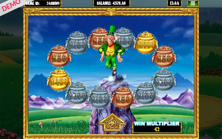 Slingo Rainbow Riches - Pots of Gold