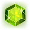 Slingo Starburst - Green Gem Symbol