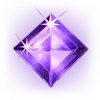 Slingo Starburst - Purple Gem Symbol