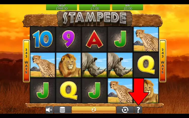 Stampede slot - Step 1