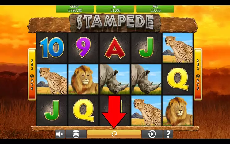 Stampede slot - Step 3