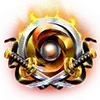 Flaming Fox -  Swords and Shield Symbol