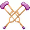 Doctor Love - Crutches Symbol