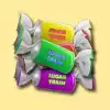Sugar Train - three wrapped chocolates