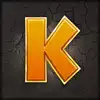 Stampede Slot - K Symbol
