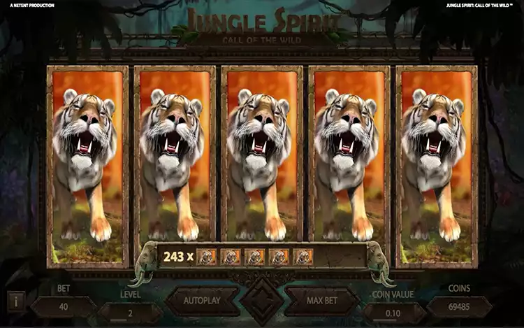 Jungle Spirit - Symbol Expansion Feature
