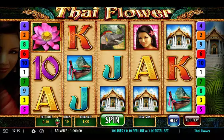 Thai Flower - Game Controls