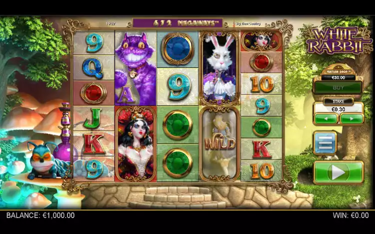 White Rabbit Slot - Game Control