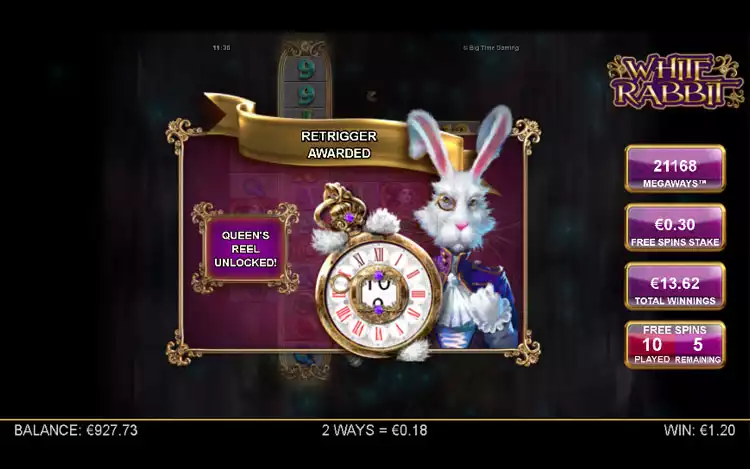White Rabbit Slot - Feature Drop