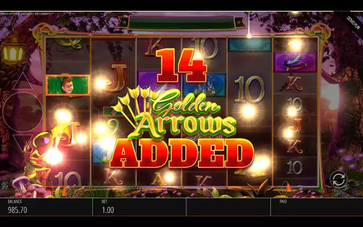 Wish Upon a Jackpot Megaways - Golden Arrow