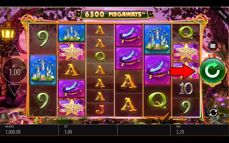 Wish Upon a Jackpot Megaways - Step 3