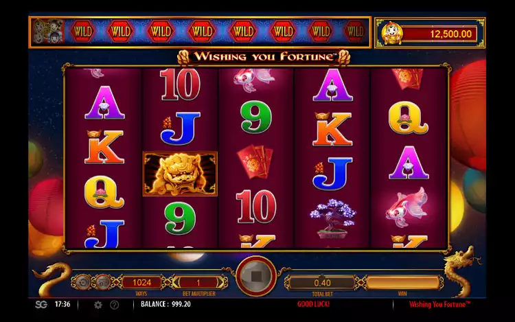 Wishing You Fortune Slot - Game Graphics
