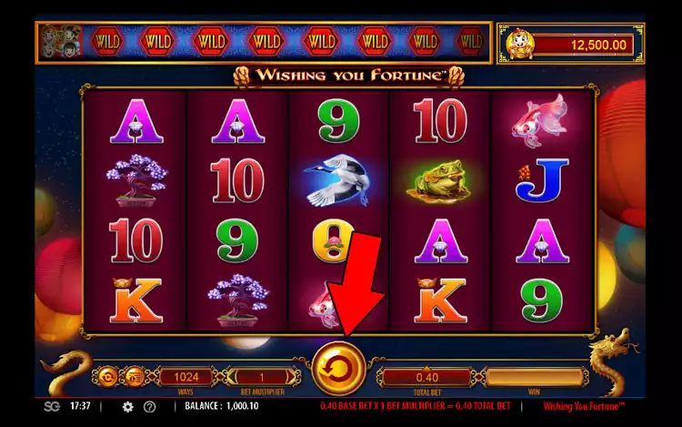 Wishing You Fortune Slot - Step 3