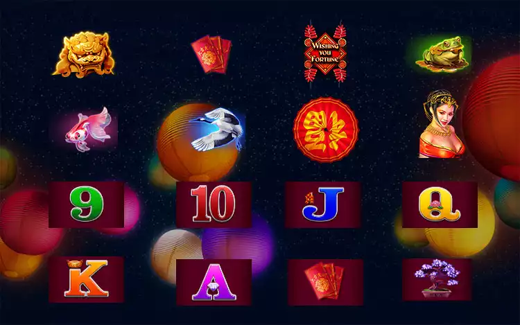 Wishing You Fortune Slot - Symbol Assets