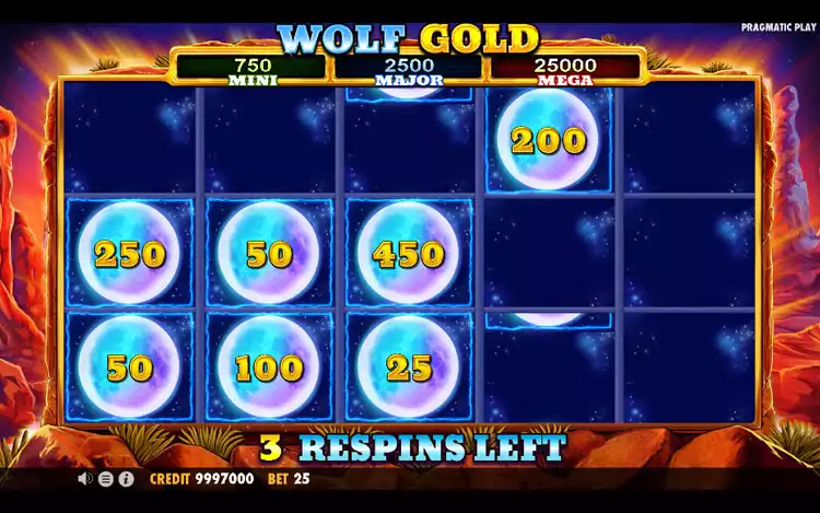 Wolf Gold Jackpot Bonus