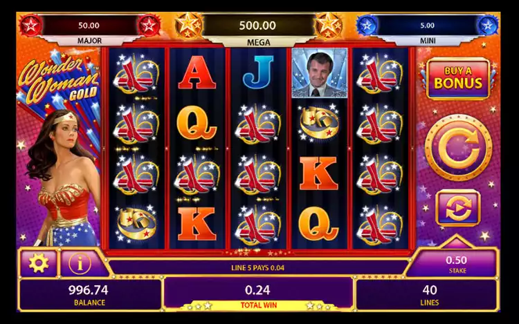 Wonder Woman Gold Slot - Step 4