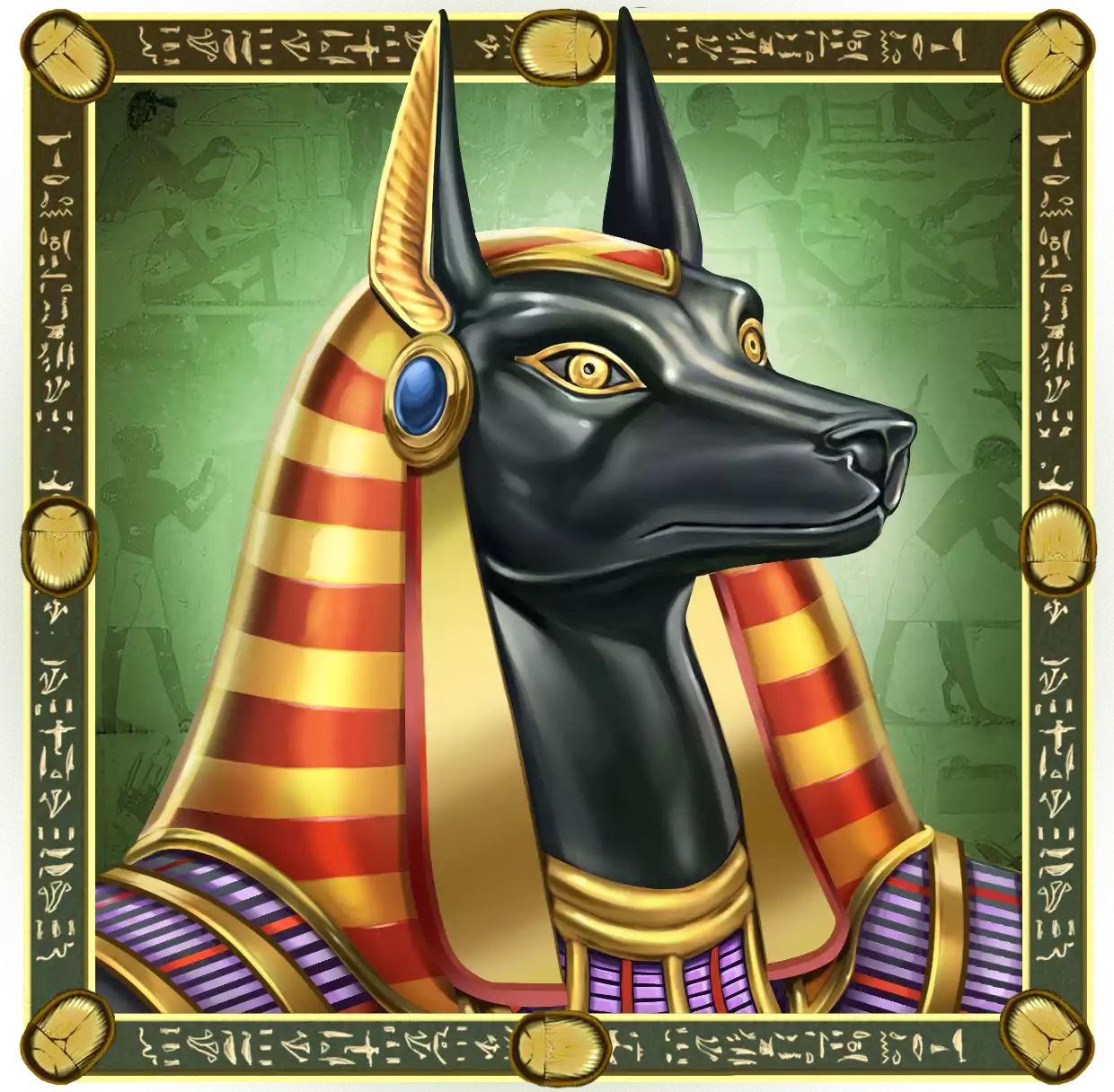 Book of Dead Anubis Symbol