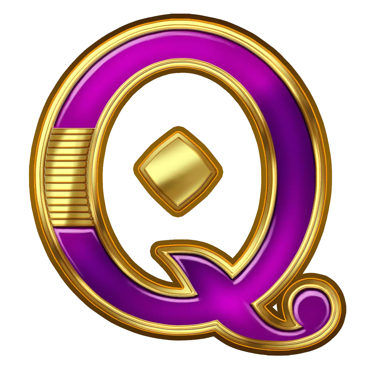 Book of Dead Q Symbol