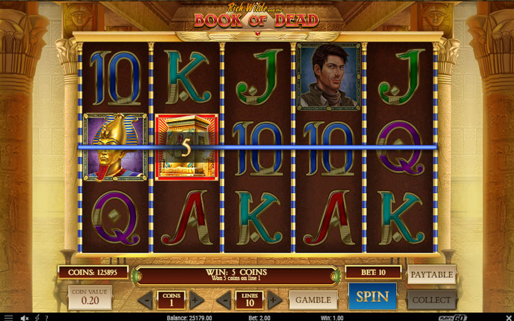 Book of Dead Slot Step 4