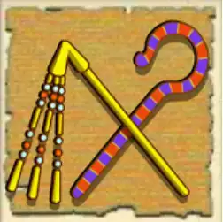 Cleopatra Slot Crook Flail Symbol