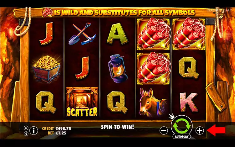 Gold Rush Slot - Step 2