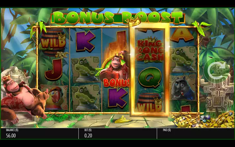 King Kong Cash Bonus Boost