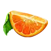 Juicy Fruits - orange symbol