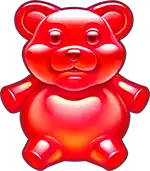 Sugar Rush - Red Gummy Bear Symbol